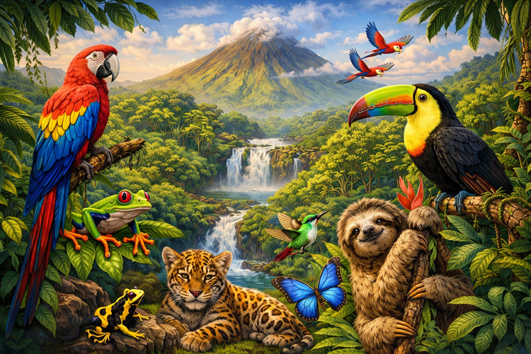 🇨🇷 Costa Rica Wildlife