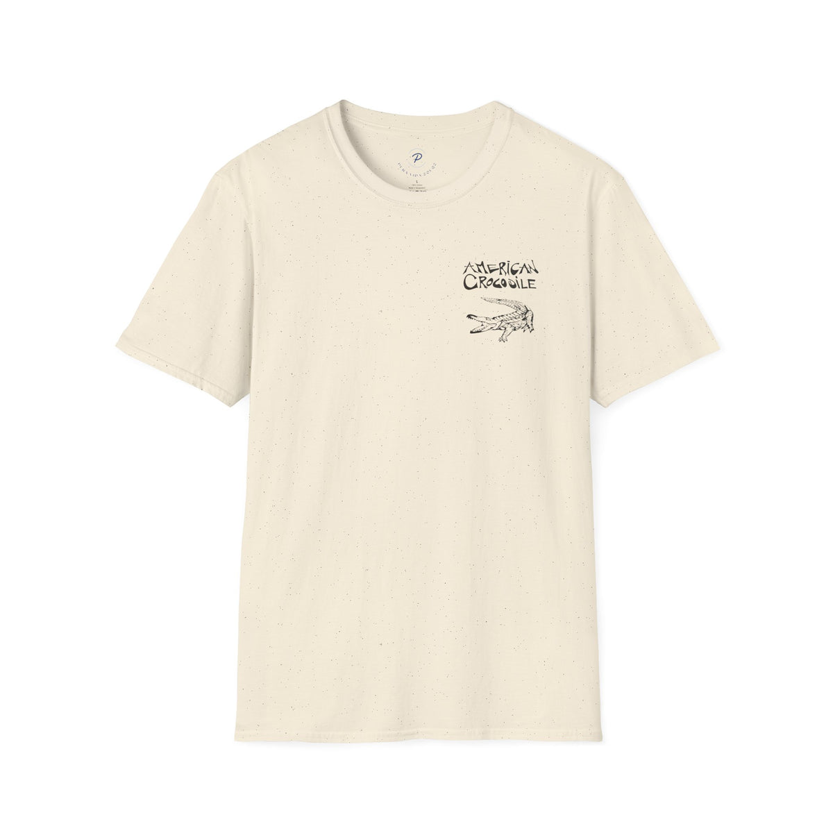 American Crocodile T-Shirt – Hand-Drawn Wildlife Art | Costa Rica