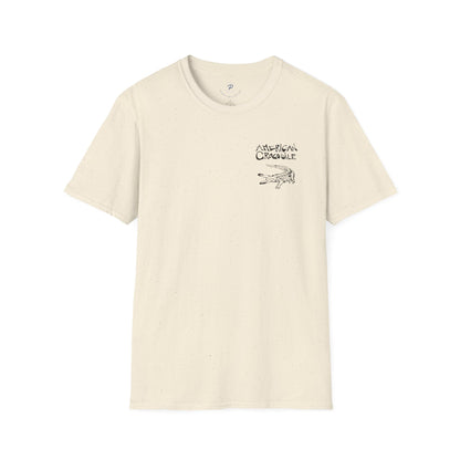 American Crocodile T-Shirt – Hand-Drawn Wildlife Art | Costa Rica