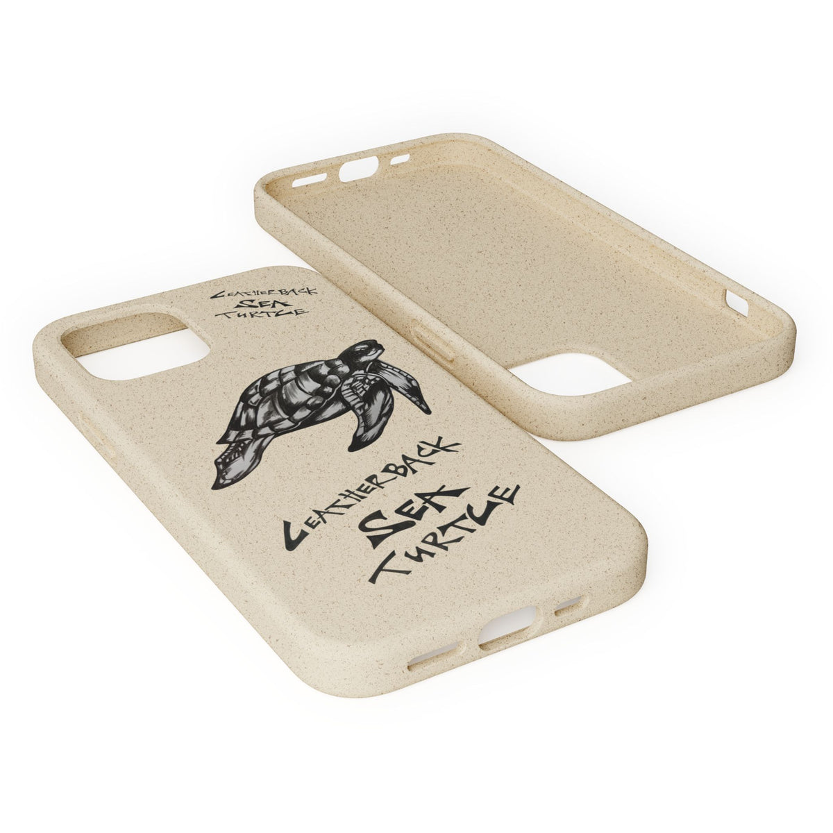 Leatherback Sea Turtle Phone Case – Original Hand-Drawn Costa Rica Wildlife Art for iPhone & Samsung Galaxy