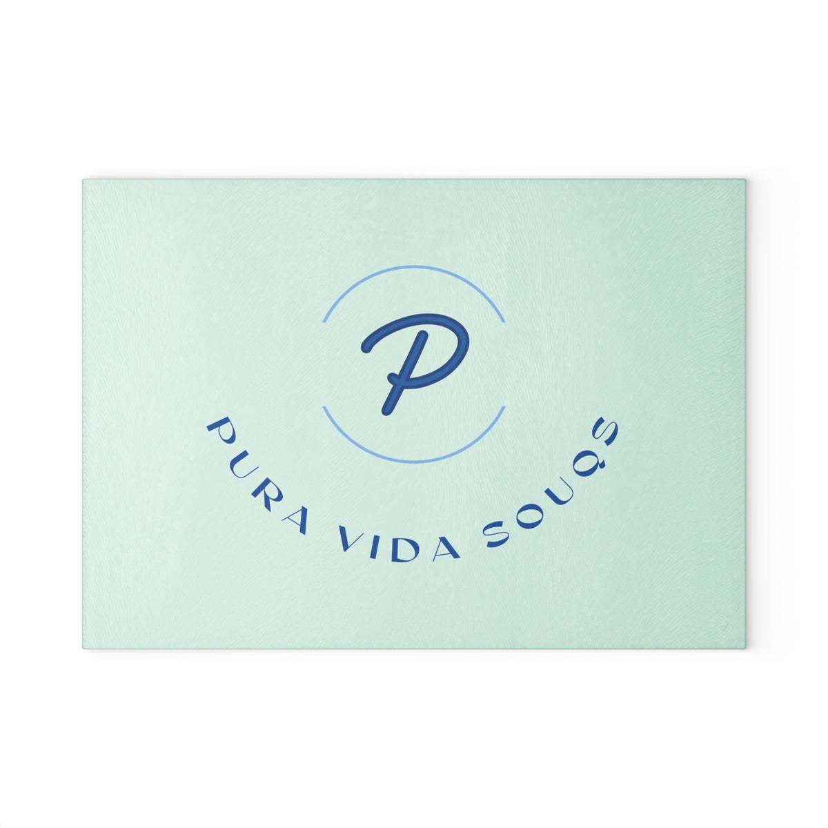 Pura Vida Souqs Glass Cutting Board – Minimalist Kitchen Decor