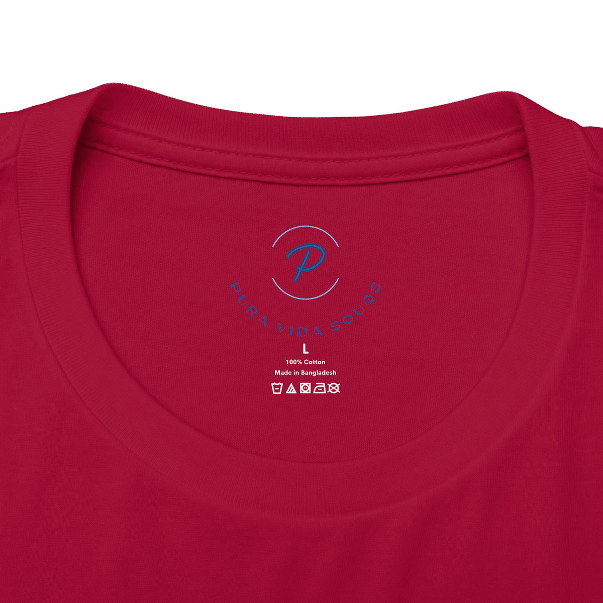 Scarlet Macaw Men's Lightweight T-Shirt – Hand-Drawn Costa Rica Wildlife Art | Pura Vida Souqs