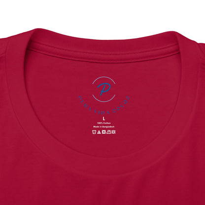 Scarlet Macaw Men's Lightweight T-Shirt – Hand-Drawn Costa Rica Wildlife Art | Pura Vida Souqs