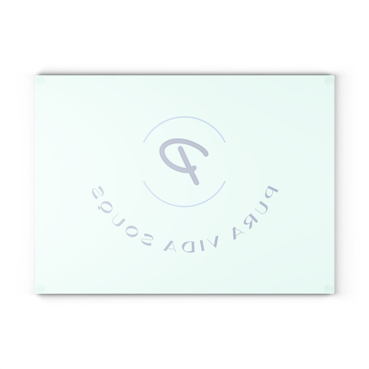 Pura Vida Souqs Glass Cutting Board – Minimalist Kitchen Decor