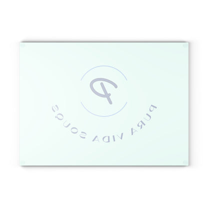Pura Vida Souqs Glass Cutting Board – Minimalist Kitchen Decor