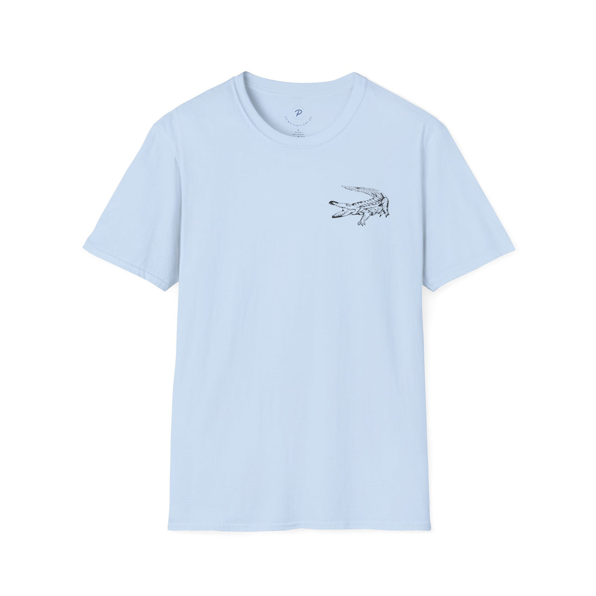 American Crocodile T-Shirt – Hand-Drawn Wildlife Art | Costa Rica