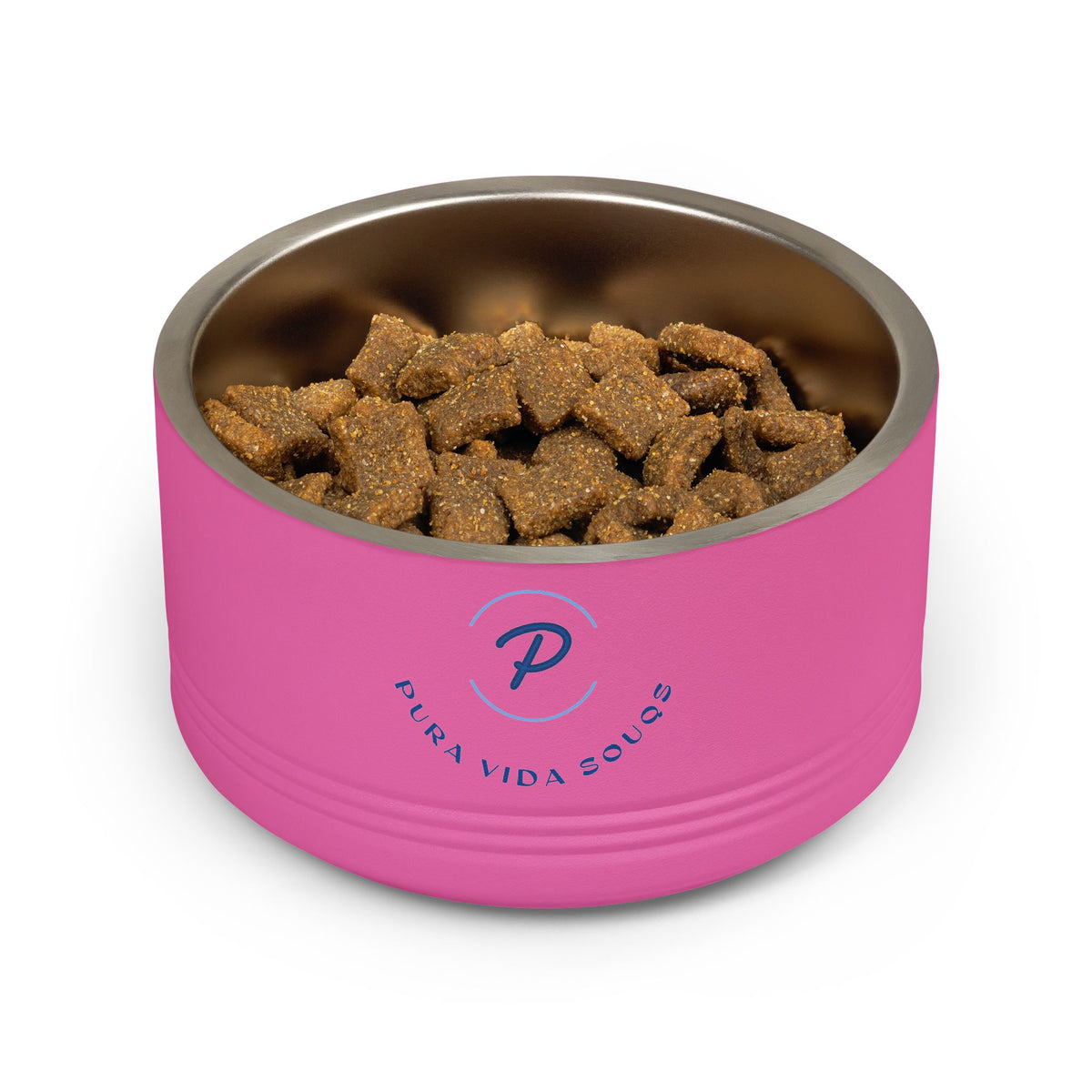 Santa Teresa Pet Bowl – Dog & Cat Food Bowl with Original Hand-Drawn Lettering