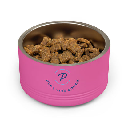Santa Teresa Pet Bowl – Dog & Cat Food Bowl with Original Hand-Drawn Lettering