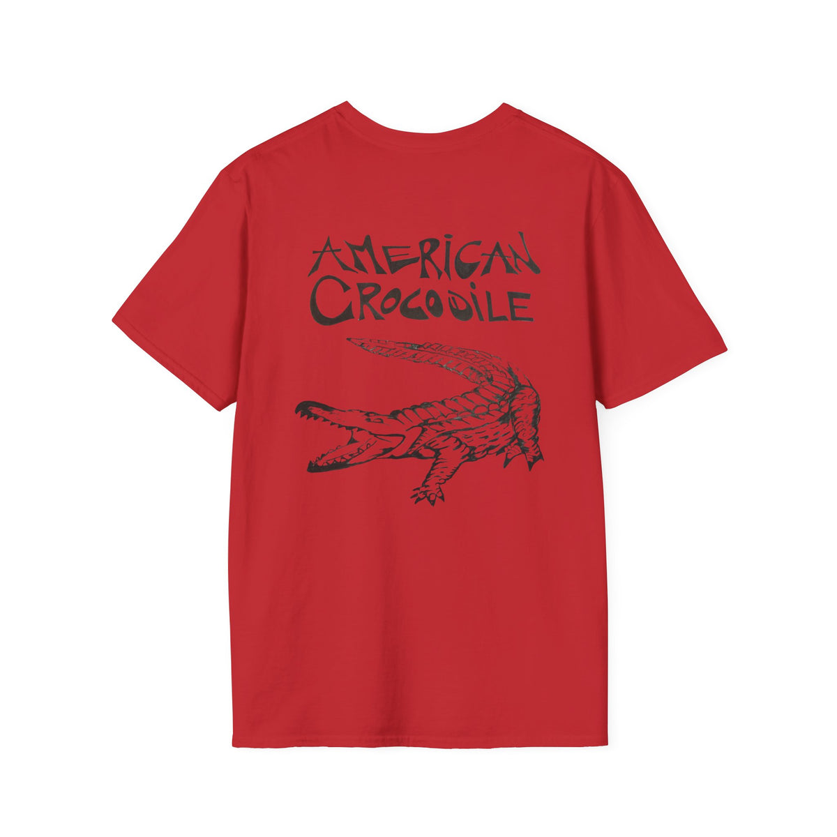American Crocodile T-Shirt – Hand-Drawn Wildlife Art | Costa Rica