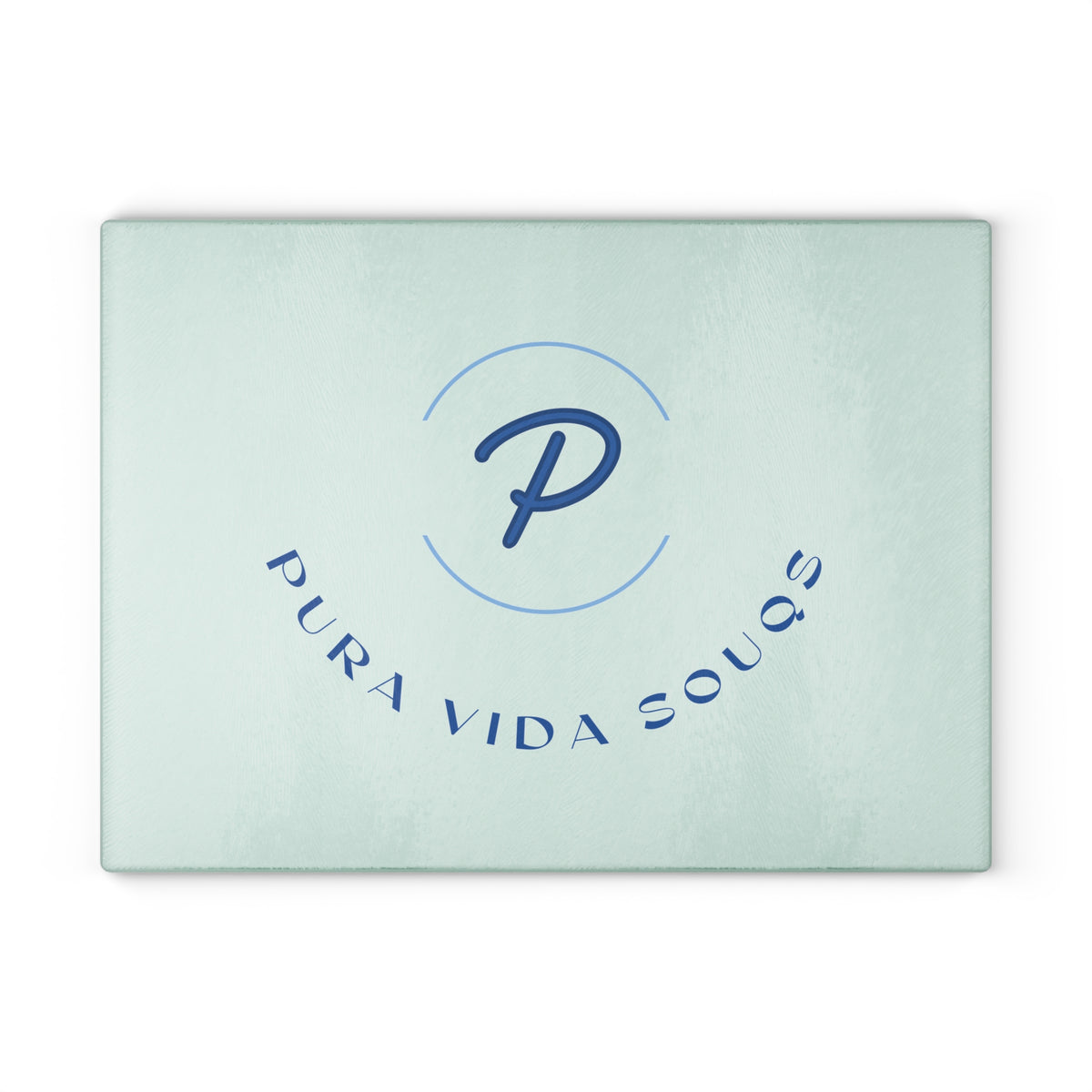 Pura Vida Souqs Glass Cutting Board – Minimalist Kitchen Decor