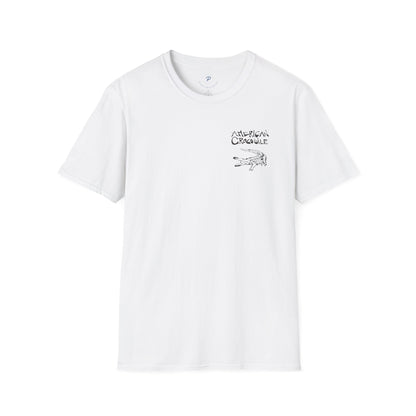 American Crocodile T-Shirt – Hand-Drawn Wildlife Art | Costa Rica