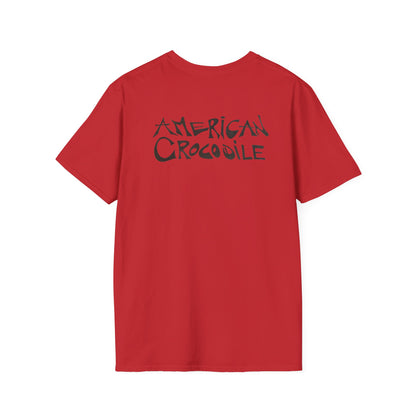 American Crocodile T-Shirt – Hand-Drawn Wildlife Art | Costa Rica