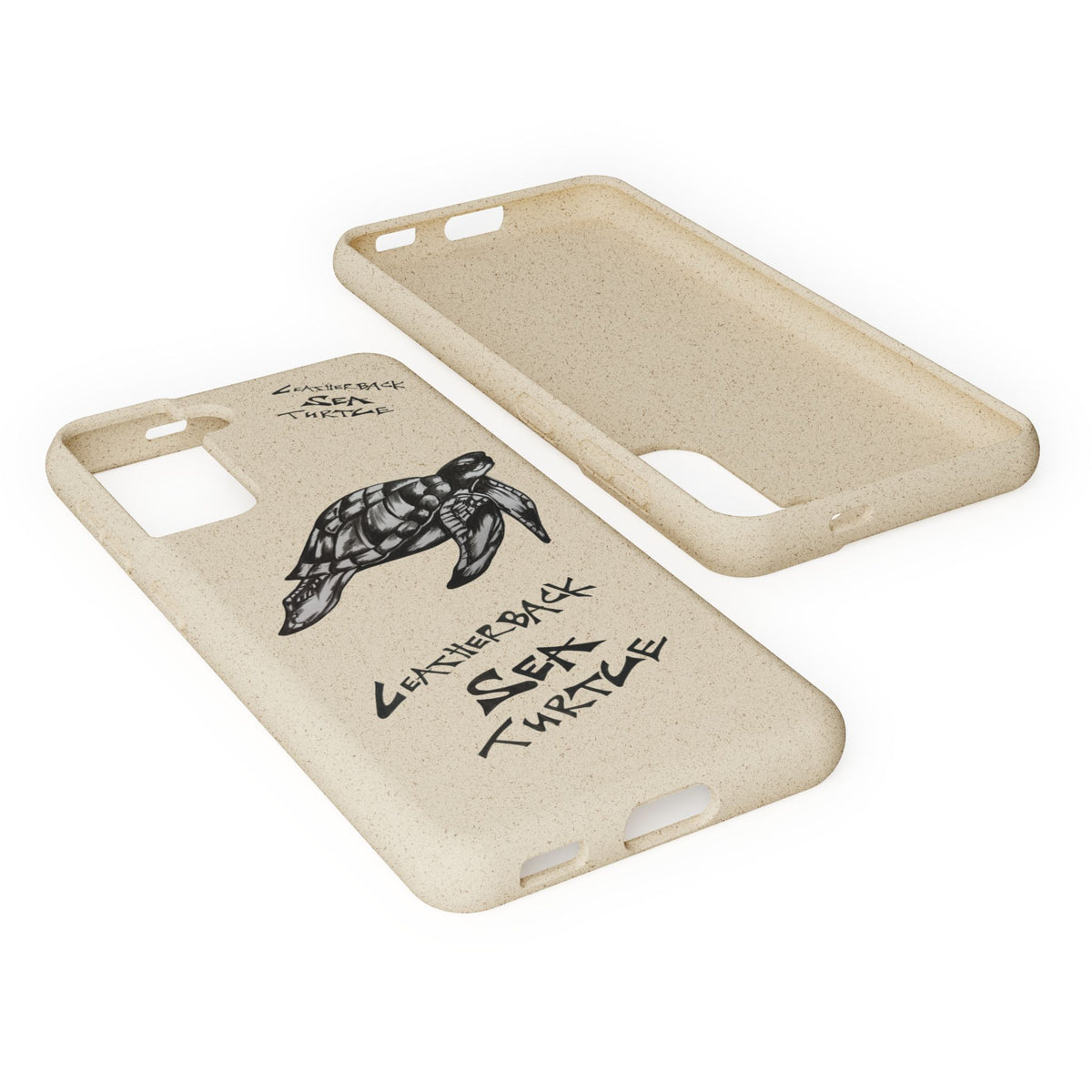 Leatherback Sea Turtle Phone Case – Original Hand-Drawn Costa Rica Wildlife Art for iPhone & Samsung Galaxy