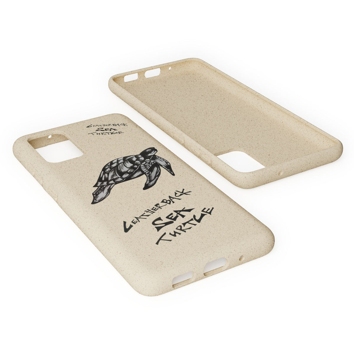 Leatherback Sea Turtle Phone Case – Original Hand-Drawn Costa Rica Wildlife Art for iPhone & Samsung Galaxy
