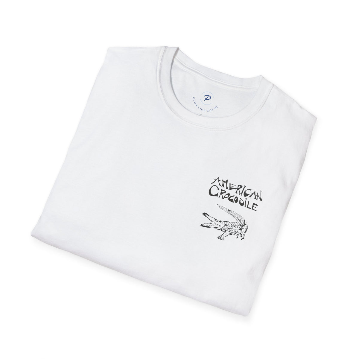 American Crocodile T-Shirt – Hand-Drawn Wildlife Art | Costa Rica