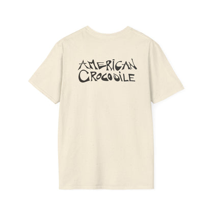 American Crocodile T-Shirt – Hand-Drawn Wildlife Art | Costa Rica