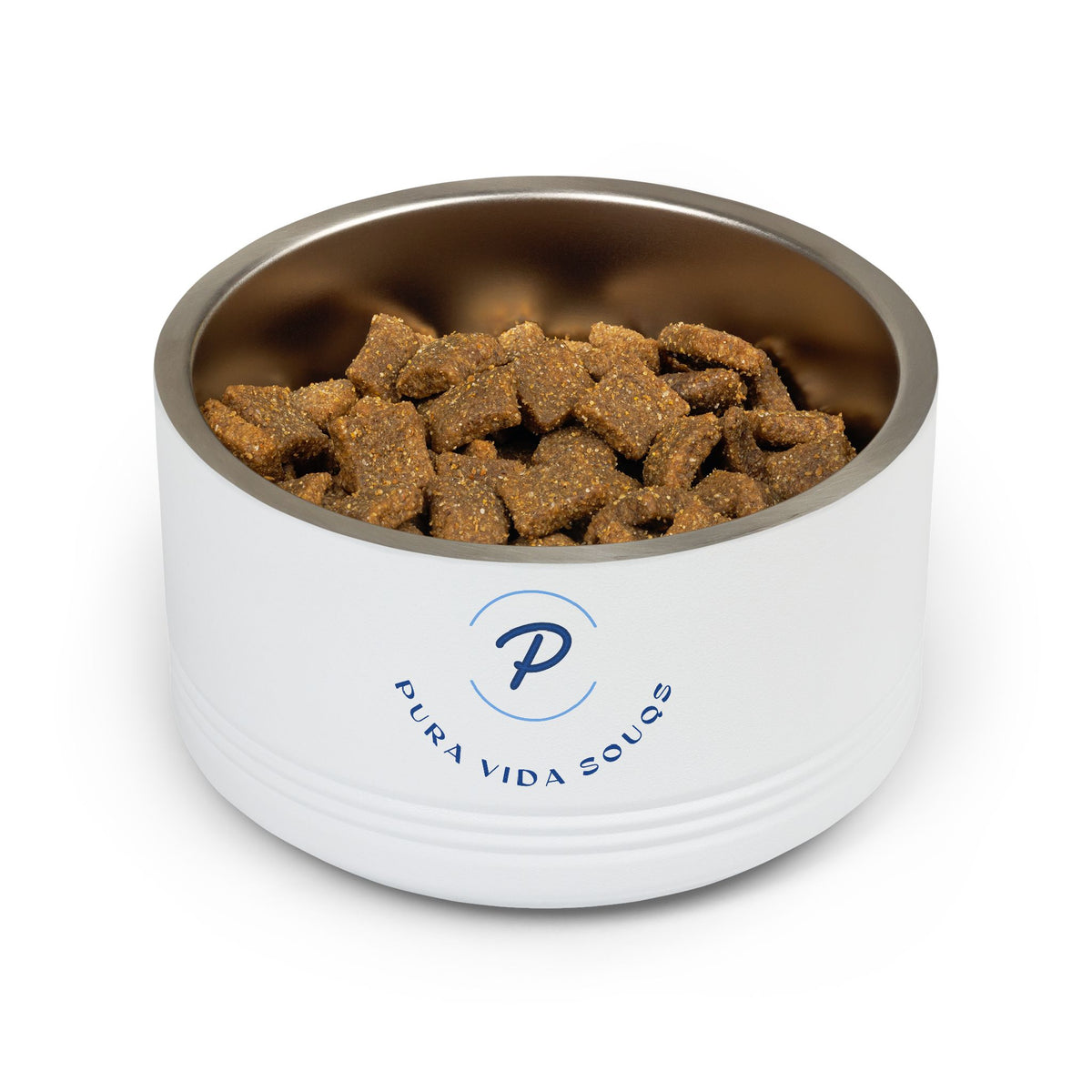 Santa Teresa Pet Bowl – Dog & Cat Food Bowl with Original Hand-Drawn Lettering