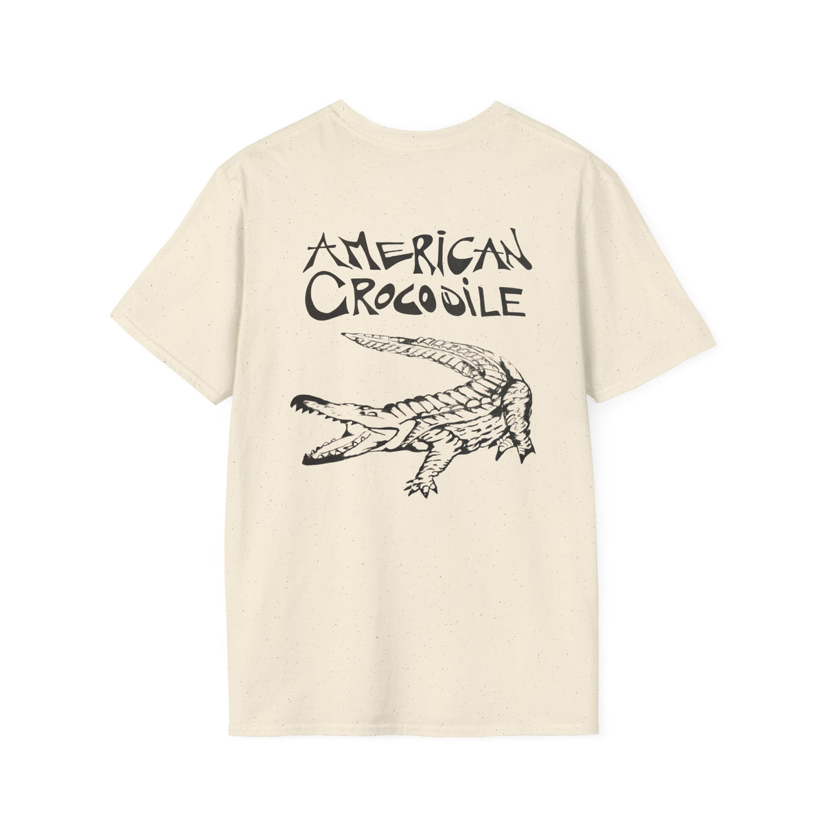American Crocodile T-Shirt – Hand-Drawn Wildlife Art | Costa Rica