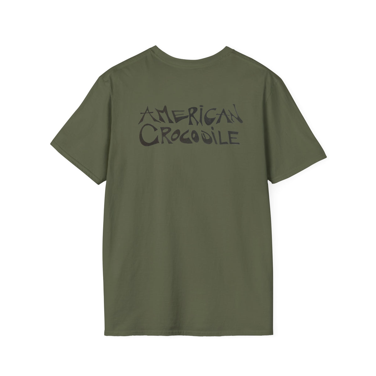American Crocodile T-Shirt – Hand-Drawn Wildlife Art | Costa Rica