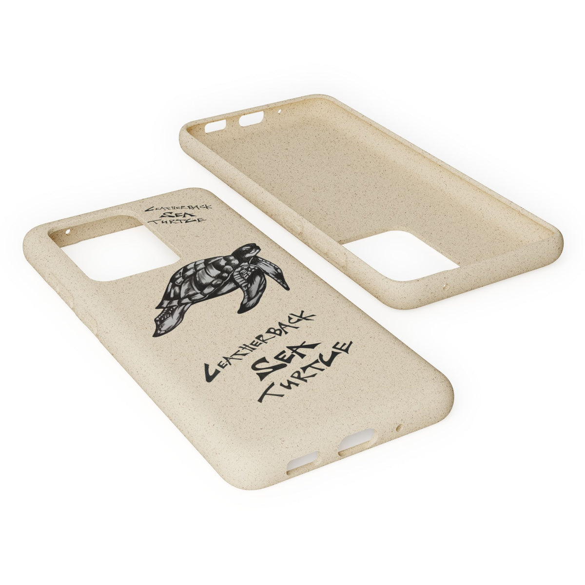 Leatherback Sea Turtle Phone Case – Original Hand-Drawn Costa Rica Wildlife Art for iPhone & Samsung Galaxy