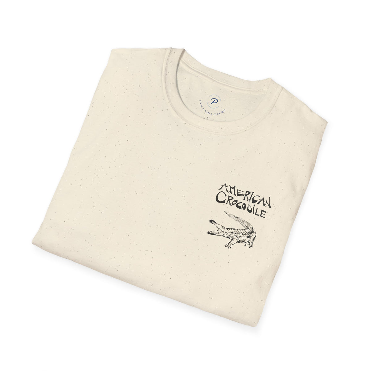 American Crocodile T-Shirt – Hand-Drawn Wildlife Art | Costa Rica