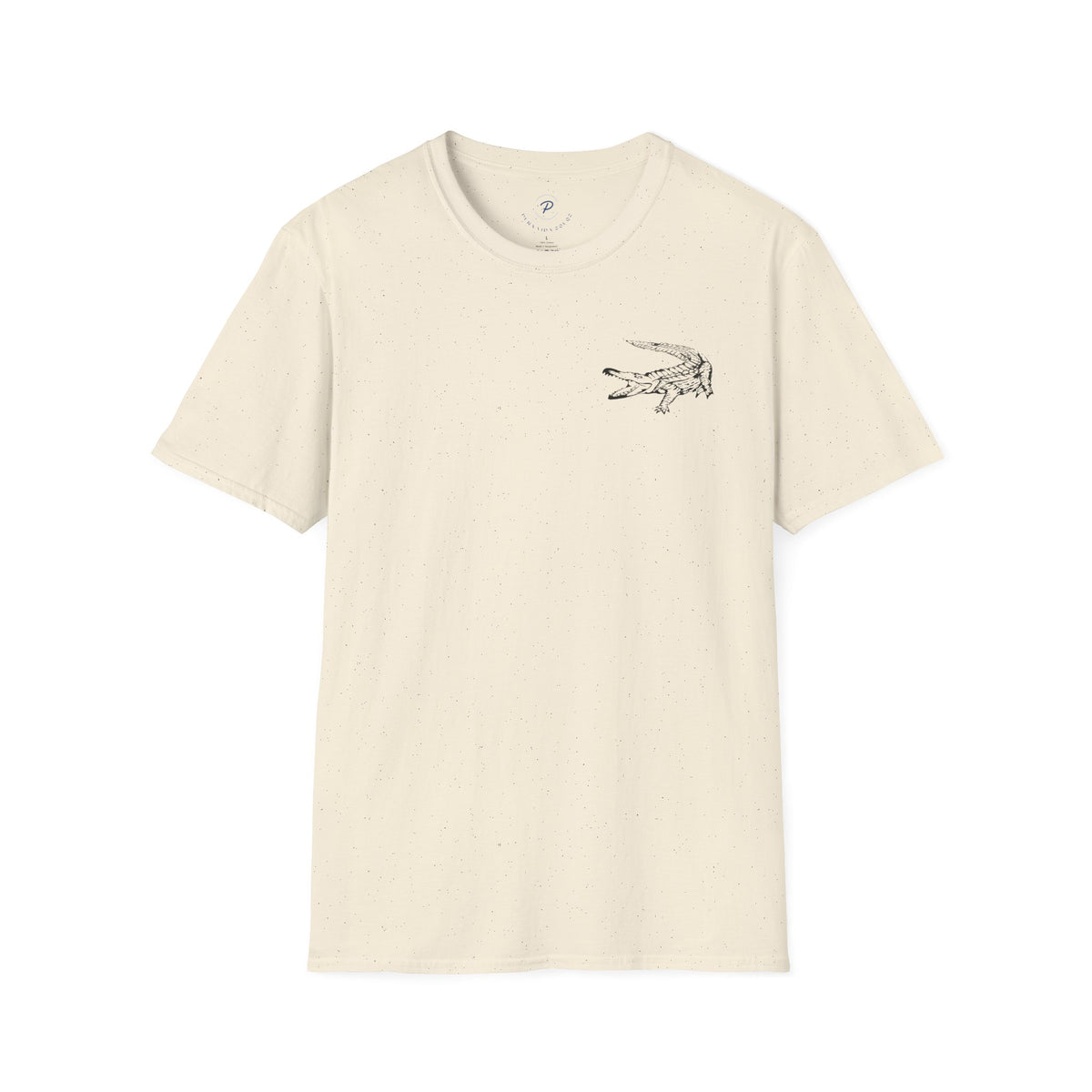 American Crocodile T-Shirt – Hand-Drawn Wildlife Art | Costa Rica