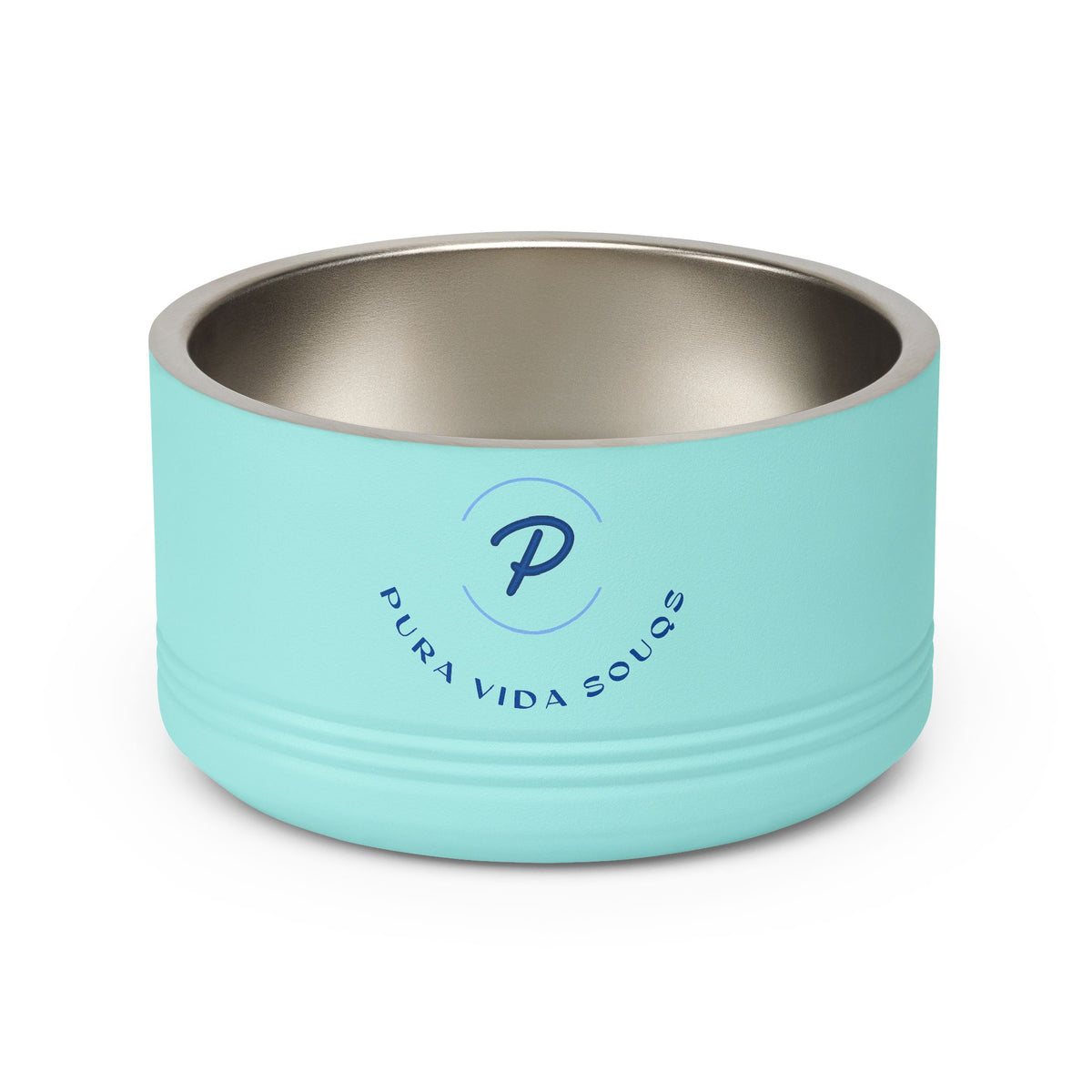 Santa Teresa Pet Bowl – Dog & Cat Food Bowl with Original Hand-Drawn Lettering