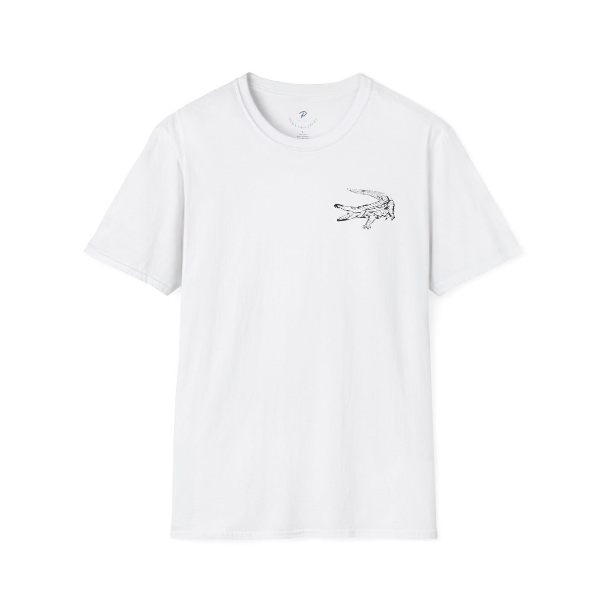 American Crocodile T-Shirt – Hand-Drawn Wildlife Art | Costa Rica