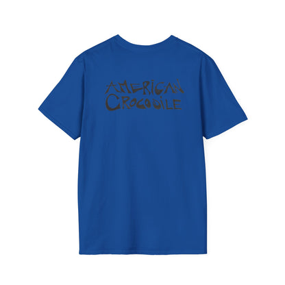 American Crocodile T-Shirt – Hand-Drawn Wildlife Art | Costa Rica