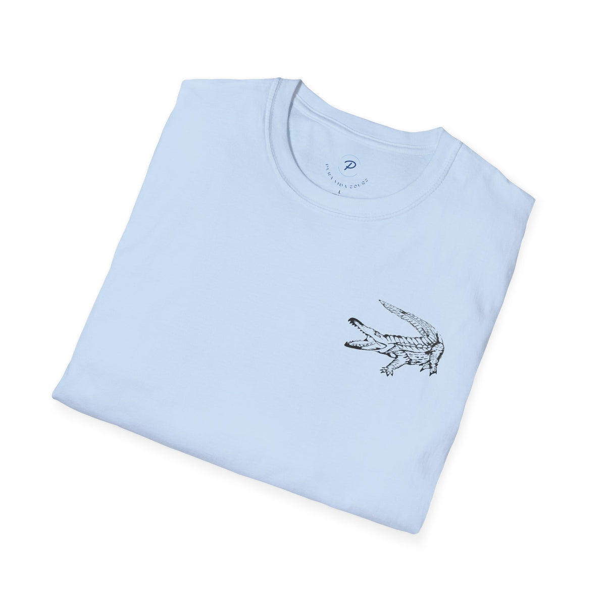 American Crocodile T-Shirt – Hand-Drawn Wildlife Art | Costa Rica