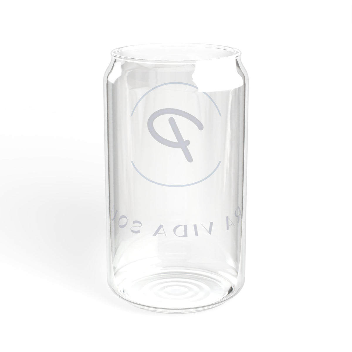 Pura Vida Souqs Sipper Glass – Reusable Drinking Glass with Bamboo Lid & Straw