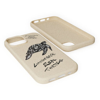 Leatherback Sea Turtle Phone Case – Original Hand-Drawn Costa Rica Wildlife Art for iPhone & Samsung Galaxy