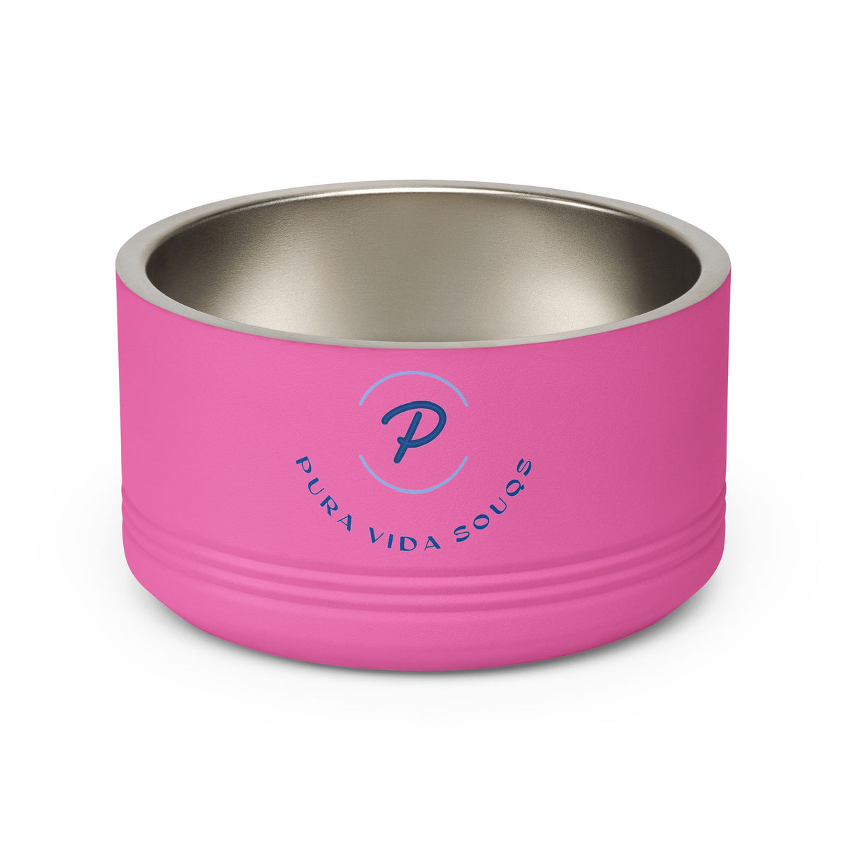 Santa Teresa Pet Bowl – Dog & Cat Food Bowl with Original Hand-Drawn Lettering
