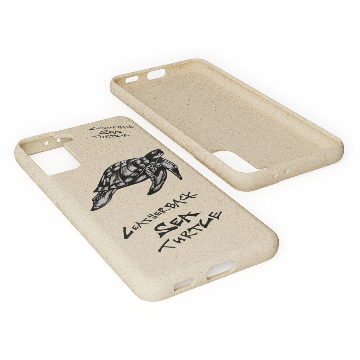 Leatherback Sea Turtle Phone Case – Original Hand-Drawn Costa Rica Wildlife Art for iPhone & Samsung Galaxy