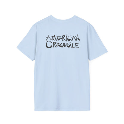 American Crocodile T-Shirt – Hand-Drawn Wildlife Art | Costa Rica