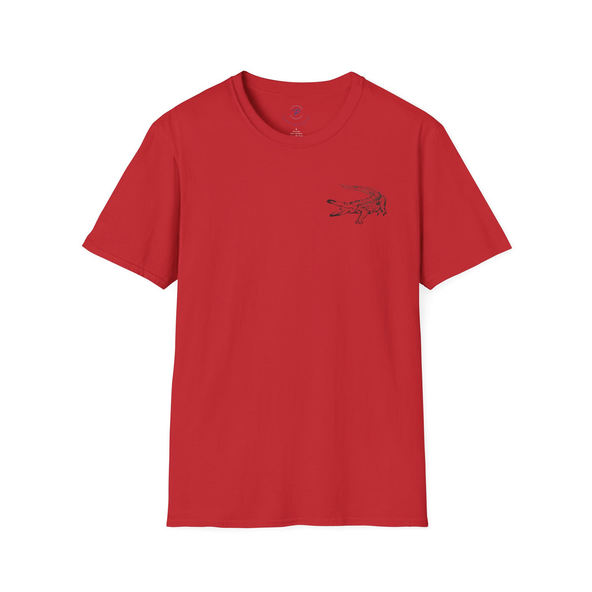 American Crocodile T-Shirt – Hand-Drawn Wildlife Art | Costa Rica