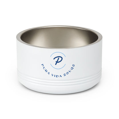 Santa Teresa Pet Bowl – Dog & Cat Food Bowl with Original Hand-Drawn Lettering