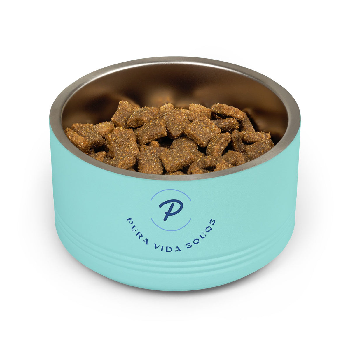 Santa Teresa Pet Bowl – Dog & Cat Food Bowl with Original Hand-Drawn Lettering