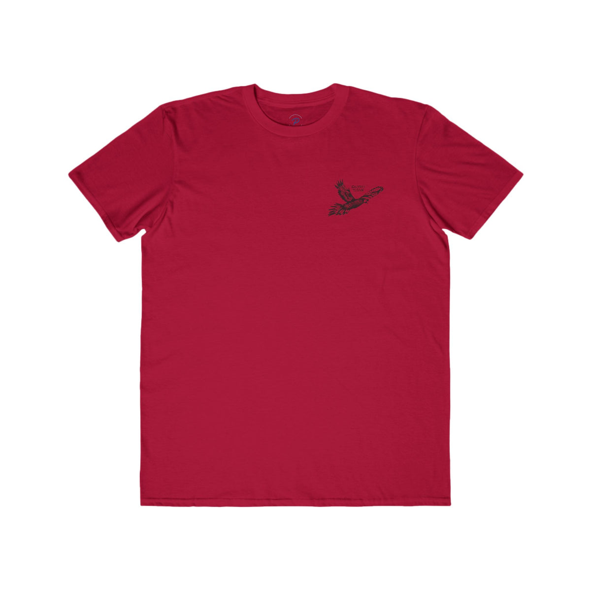 Scarlet Macaw Men's Lightweight T-Shirt – Hand-Drawn Costa Rica Wildlife Art | Pura Vida Souqs