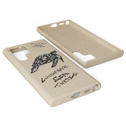 Leatherback Sea Turtle Phone Case – Original Hand-Drawn Costa Rica Wildlife Art for iPhone & Samsung Galaxy