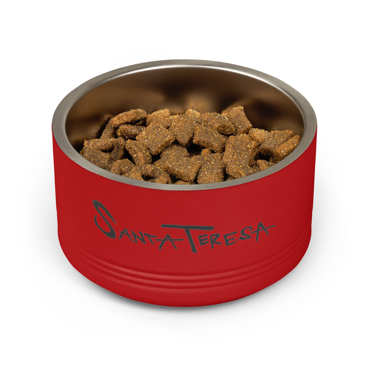 Santa Teresa Pet Bowl – Dog & Cat Food Bowl with Original Hand-Drawn Lettering