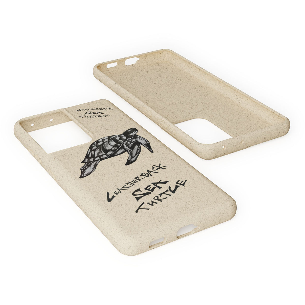 Leatherback Sea Turtle Phone Case – Original Hand-Drawn Costa Rica Wildlife Art for iPhone & Samsung Galaxy