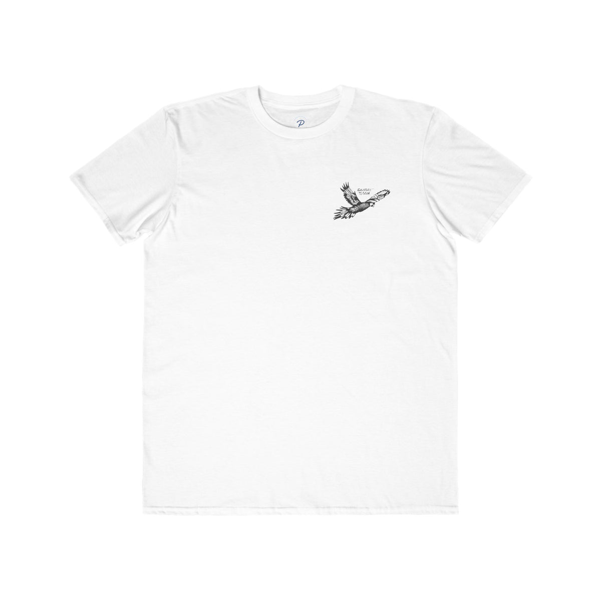 Scarlet Macaw Men's Lightweight T-Shirt – Hand-Drawn Costa Rica Wildlife Art | Pura Vida Souqs