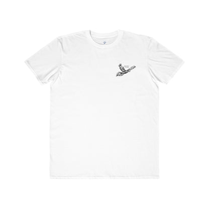 Scarlet Macaw Men's Lightweight T-Shirt – Hand-Drawn Costa Rica Wildlife Art | Pura Vida Souqs