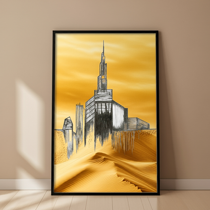 Art Poster – Dubai Business Bay