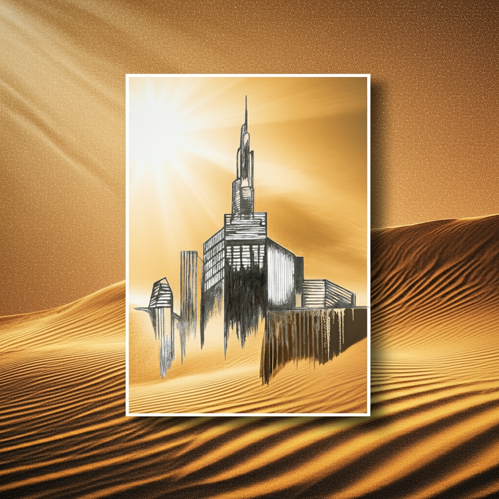 Art Poster – Dubai Business Bay
