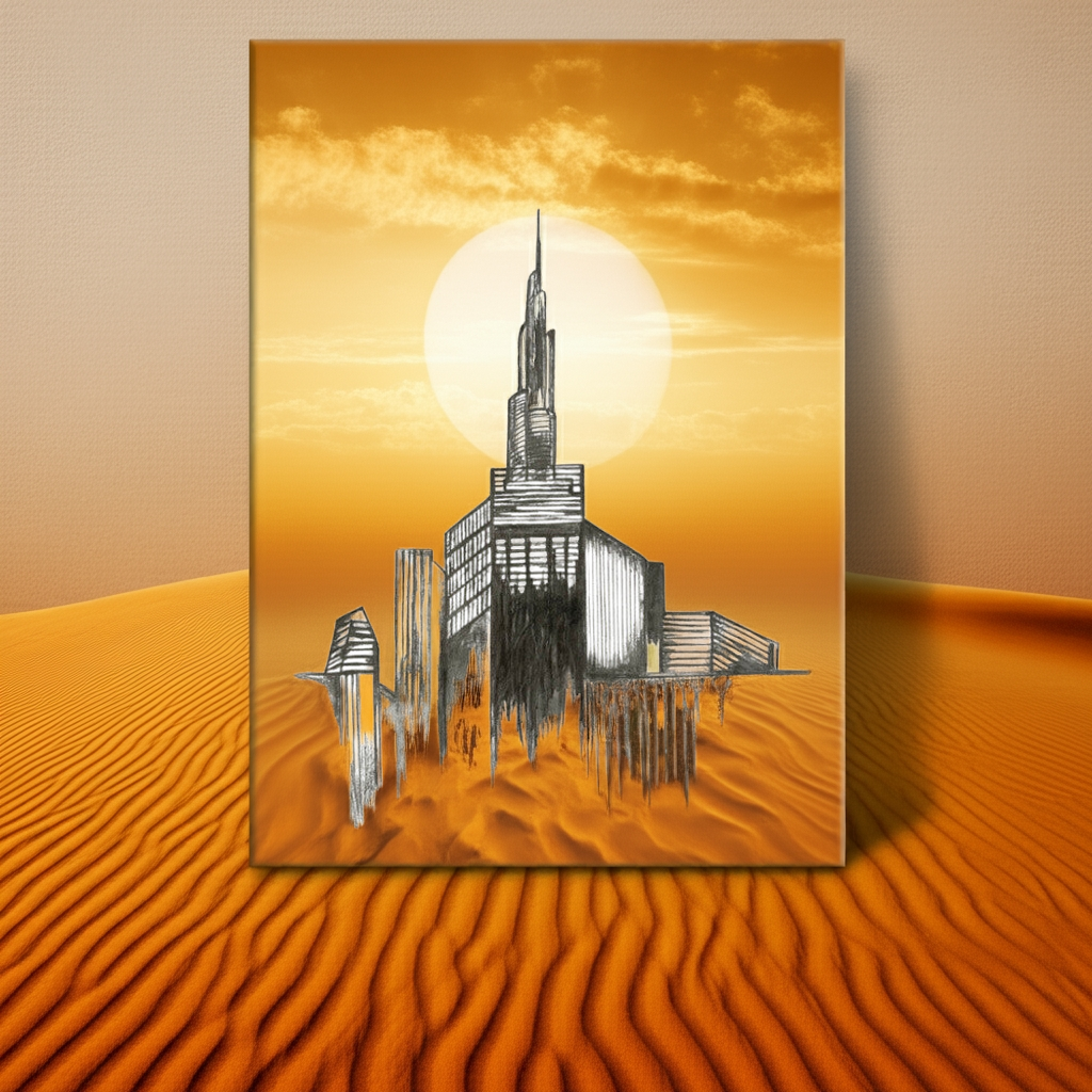 Art Poster – Dubai Business Bay