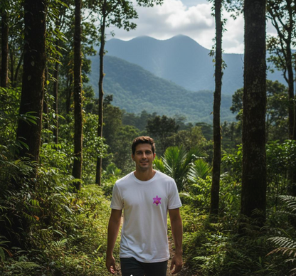 Guaria Morada  | Minimalist Nature T-Shirt 🇨🇷