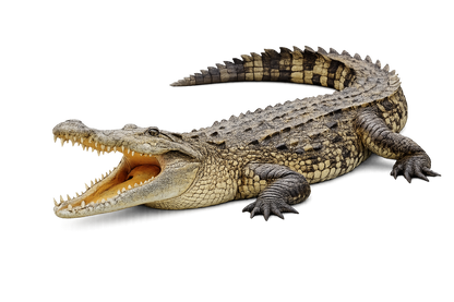 American Crocodile | Minimalist Nature T-Shirt